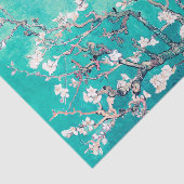 Vincent Van Gogh Amandelbloesem Turquoise Tissuepapier (Detail)