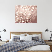 Vincent Van Gogh Amandelbloesems Beige Taupe Canvas Afdruk (Insitu (Slaapkamer))