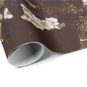 Vincent Van Gogh Amandelbloesems Chocolade leistee Cadeaupapier (Rol Hoek)