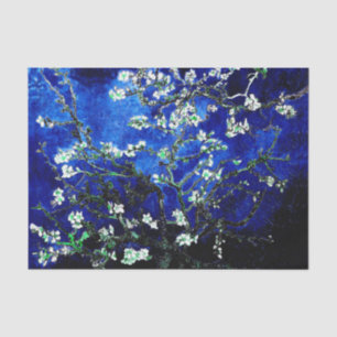 Vincent van Gogh Amandelbloesems Diep Blauw Tissuepapier