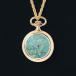 Vincent Van Gogh Amandelbloesems horloge<br><div class="desc">Vier de essentie van tijdloze elegantie met ons Amandelbloesems Ketting, geïnspireerd door Vincent Van Gogh’s iconische kunstwerk. De zachte blauwgroen achtergrond versterkt de delicate bloei prachtig en creëert een prachtig en verfijnd sieraad voor kunstliefhebbers en mensen met een passie voor schoonheid. Omarm de schoonheid van Van Goghs Amandelbloesems zelfs in...</div>