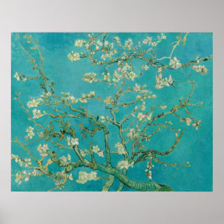 Vincent van Gogh Amandelbloesems Poster