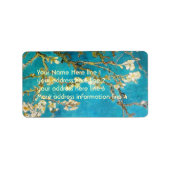 Vincent van Gogh Amandelboom Etiket (Voorkant)