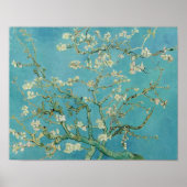 Vincent van Gogh - Amandelboom in bloesems Poster (Voorkant)