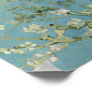 Vincent van Gogh - Amandelboom in bloesems Poster