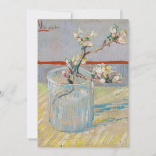 Vincent van Gogh - Amandeltak in een Glas Bedankkaart
