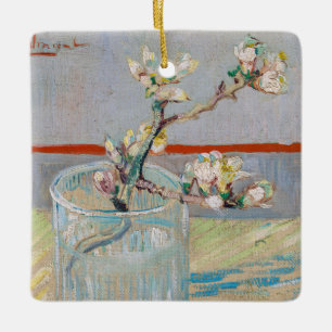 Vincent van Gogh - Amandeltak in een Glas Keramisch Ornament