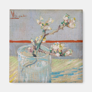Vincent van Gogh - Amandeltak in een Glas Magneet