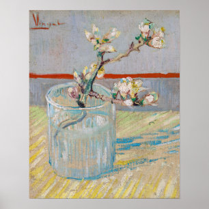 Vincent van Gogh - Amandeltak in een Glas Poster