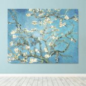 Vincent van Gogh | Amandeltakken in bloom, 1890 Canvas Afdruk (Insitu (Houten vloer))