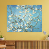 Vincent van Gogh | Amandeltakken in bloom, 1890 Canvas Afdruk (Insitu (Woonkamer))