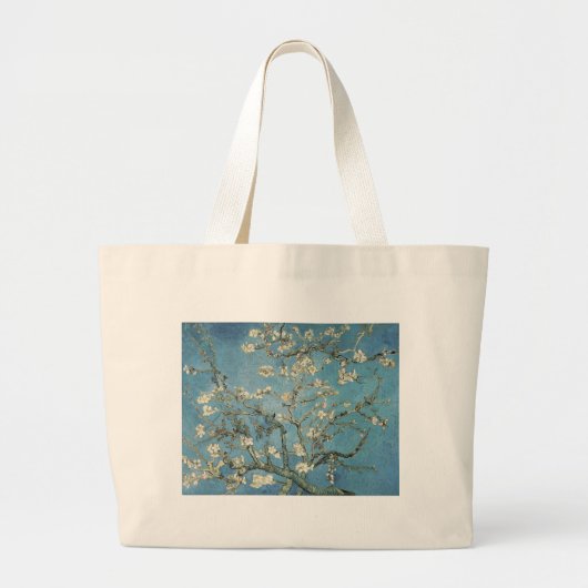Vincent van Gogh | Amandeltakken in bloom, 1890 Grote Tote Bag (Voorkant)