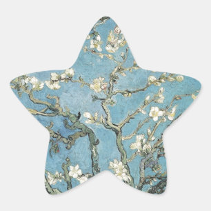 Vincent van Gogh   Amandeltakken in bloom, 1890 Ster Sticker