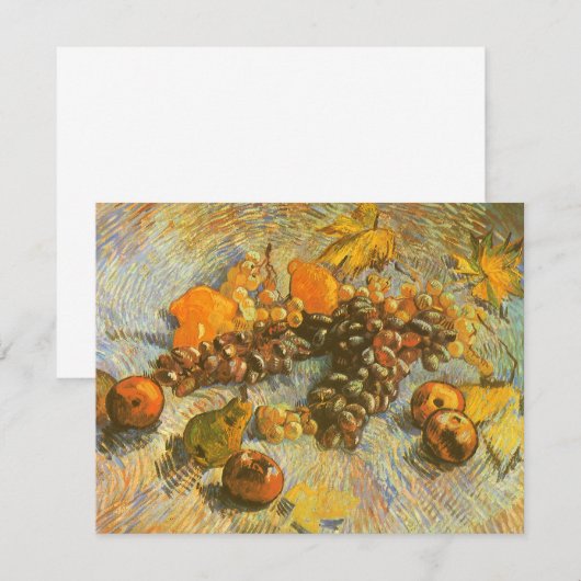 Vincent van Gogh - Appels, peren, citroenen, druiv (Voorkant / Achterkant)