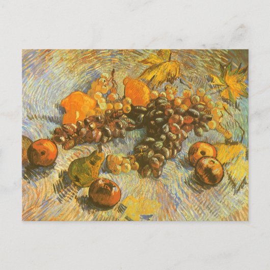 Vincent van Gogh - Appels, peren, citroenen, druiv Briefkaart (Voorkant)