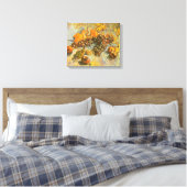 Vincent van Gogh - Appels, peren, citroenen, druiv Canvas Afdruk (Insitu (Slaapkamer))