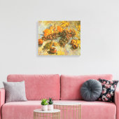 Vincent van Gogh - Appels, peren, citroenen, druiv Canvas Afdruk (Insitu (Woonkamer))