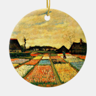 Vincent van Gogh art, Flower Beds in Nederland Keramisch Ornament