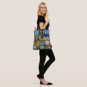 Vincent van Gogh Art Gallery Collage All Over Prin Tote Bag (Op model)
