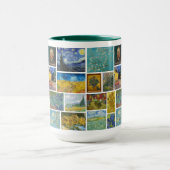 Vincent van Gogh Art Gallery Collage Large Mok (Midden)