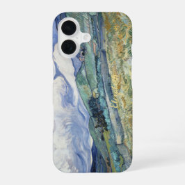 Vincent Van Gogh Art Monogrammed Landscape iPhone 16 Hoesje