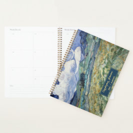 Vincent Van Gogh  Art Monogrammed Landscape Planner