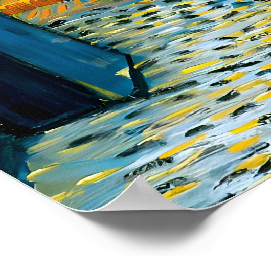 Vincent Van Gogh art work Poster (Hoek)