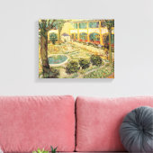 Vincent van Gogh | Asieltuin in Arles Canvas Afdruk (Insitu (Woonkamer))