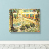 Vincent van Gogh | Asieltuin in Arles Canvas Afdruk (Insitu (Houten vloer))