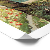 Vincent van Gogh | Asieltuin in Arles Poster (Hoek)