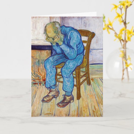 Vincent van Gogh - At Eternity's Gate Kaart (Gele Bloem)