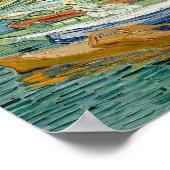 Vincent van Gogh Bank of the Oise in Auvers Poster (Hoek)