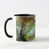 Vincent Van Gogh - Banken van de Seine in de lente Mok (Links)