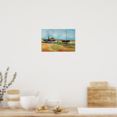 Vincent Van Gogh - Beach in Scheveningen Fine Art Poster (Keuken)