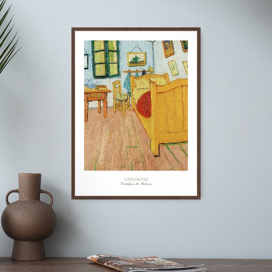 Vincent Van Gogh Bedroom Arles 1888 Art Exhibition Poster