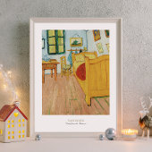 Vincent Van Gogh Bedroom Arles 1888 Art Exhibition Poster