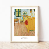 Vincent Van Gogh Bedroom Arles 1888 Art Exhibition Poster