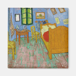 Vincent Van Gogh Bedroom. Impressionisme vintage Magneet