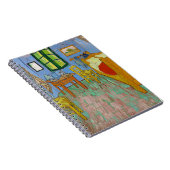 Vincent Van Gogh Bedroom. Impressionisme vintage Notitieboek (Rechterzijde)