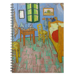 Vincent Van Gogh Bedroom. Impressionisme vintage Notitieboek