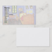 Vincent van Gogh - Bedroom in Arles Fine Art Visitekaartje (Voorkant / Achterkant)