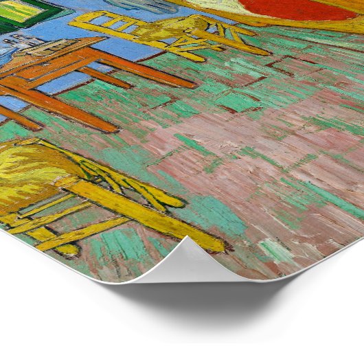 Vincent van Gogh Bedroom in Arles Painting Poster (Hoek)