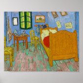 Vincent van Gogh Bedroom in Arles Painting Poster (Voorkant)