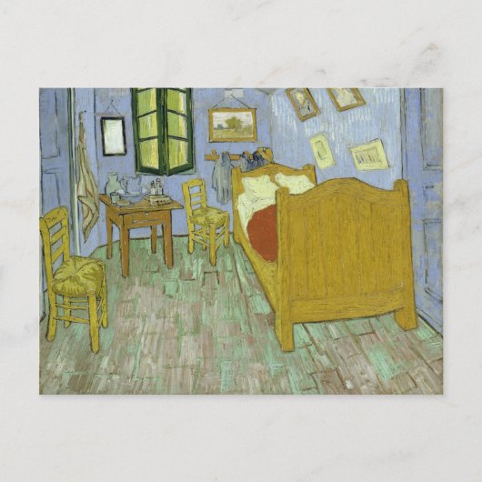 VINCENT VAN GOGH - Bedroom in artikel 1888 Briefkaart (Voorkant)