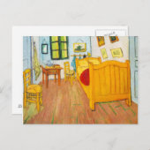 Vincent Van Gogh - Bedroom in het Briefkaart van A (Voorkant / Achterkant)