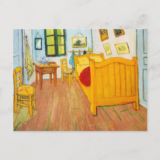 Vincent Van Gogh - Bedroom in het Briefkaart van A (Voorkant)