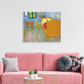 Vincent Van Gogh Bedroom Painting Canvas Afdruk (Insitu (Woonkamer))