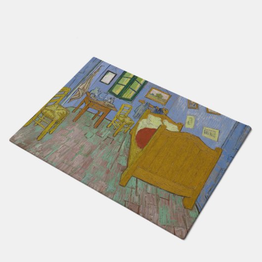 Vincent Van Gogh Bedroom Painting Deurmat (Schuin)