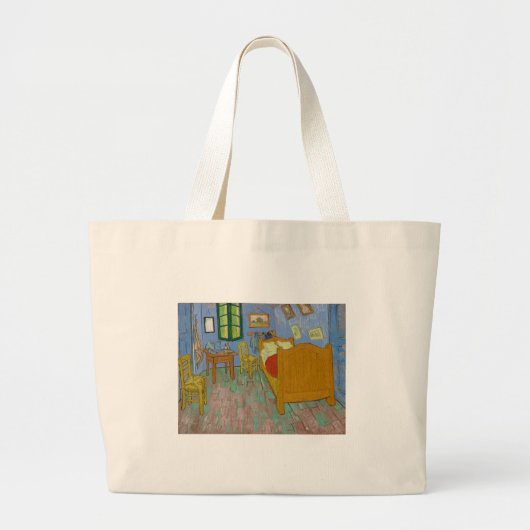 Vincent Van Gogh Bedroom Painting Grote Tote Bag (Voorkant)