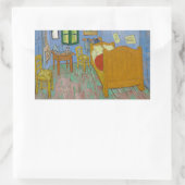 Vincent Van Gogh Bedroom Painting Rechthoekige Sticker (Tas)